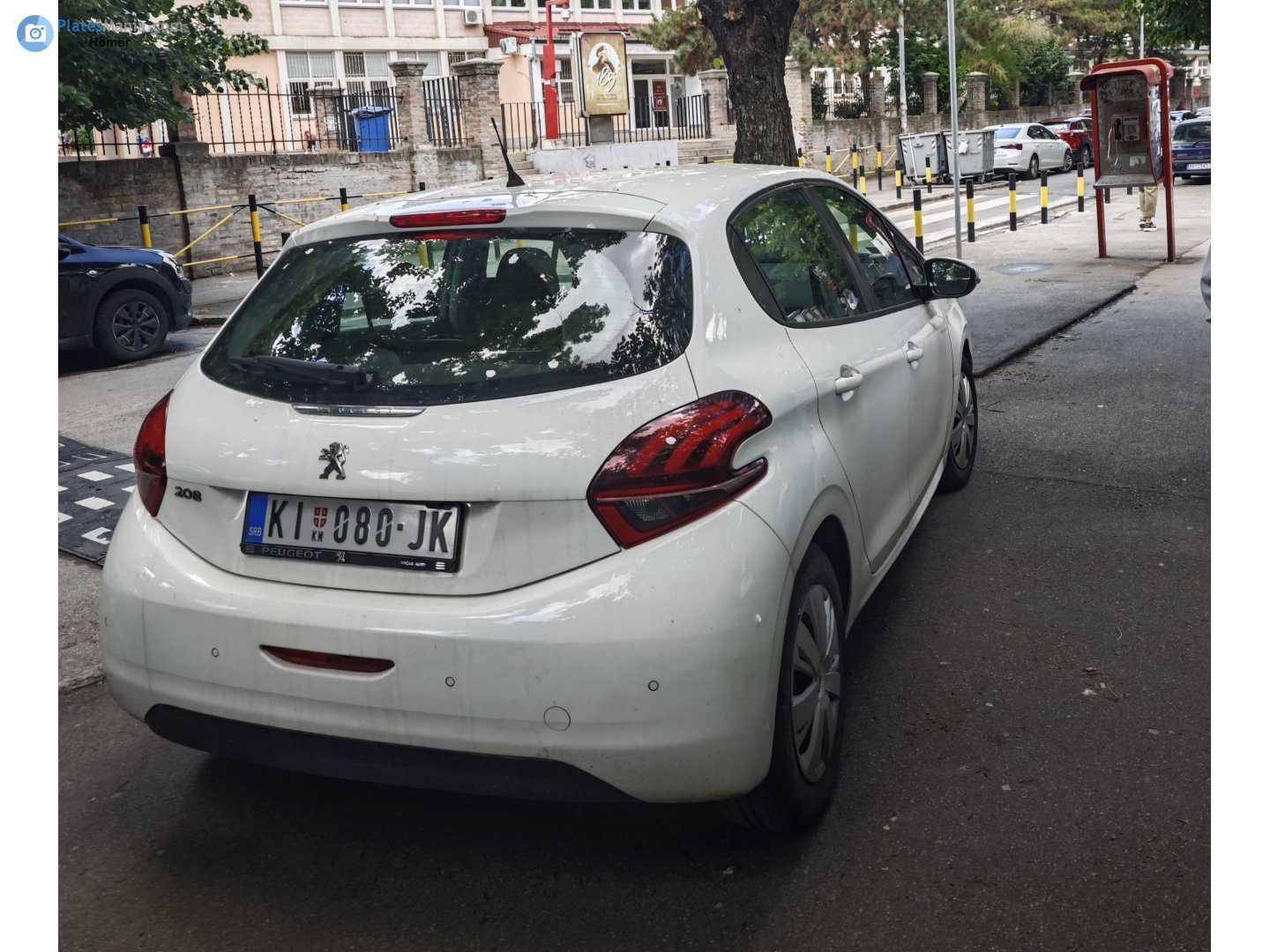 KI 080-JK, Peugeot 208 1st gen 5-door Hatch (A9), facelift, 2015–2020