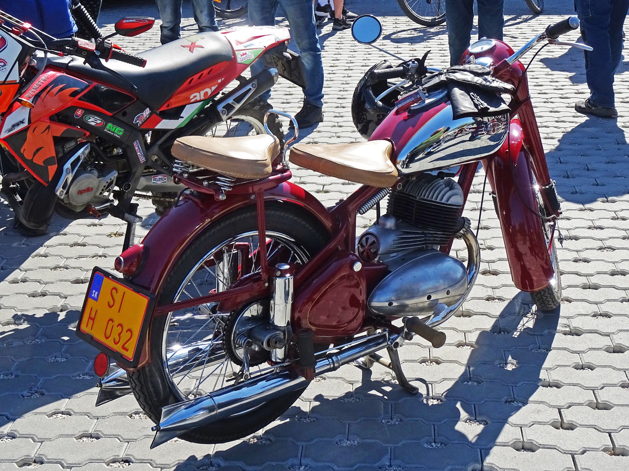 SI H 032, Jawa 350 Pérák, 1949–1956