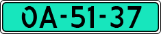 License plate of the Netherlands, Dealer (Trailers)