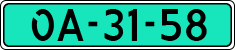 License plate of the Netherlands, Dealer (Trailers)