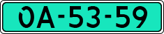 License plate of the Netherlands, Dealer (Trailers)