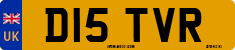 License plate of the United Kingdom, 1983 year system