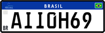 License plate of Brazil, Private owners (Mercosul)