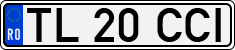 License plate of Romania, Regular plates