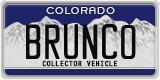 Colorado, Vanity Plates