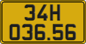 License plate of Vietnam, Commercial vehicles