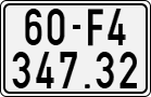 License plate of Vietnam, Motorcycles