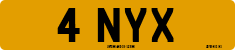 License plate of the United Kingdom, 1932 year system