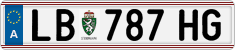 License plate of Austria, Regular plates