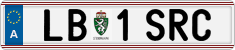 License plate of Austria, Regular plates