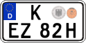 German license plate, Plates for oldtimers (type 