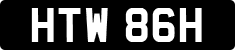 License plate of the United Kingdom, 1963 year system
