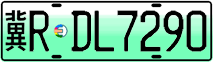 License plate of China, Electric vehicles