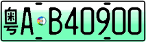 License plate of China, Electric vehicles