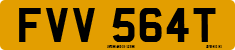 License plate of the United Kingdom, 1963 year system