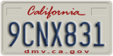 California, Passenger Car (1ABC234)