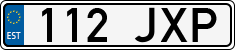 License plate of Estonia, Regular car plates