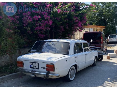 48 YA 001, Tofaş Murat 124 (Serçe)