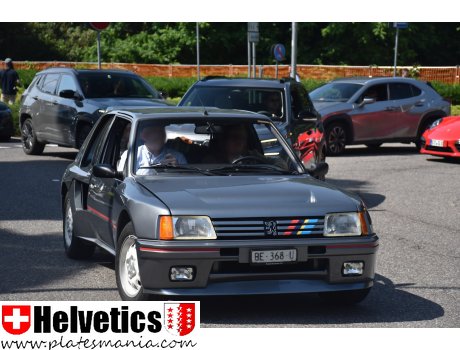 BE 368 U, Peugeot 205