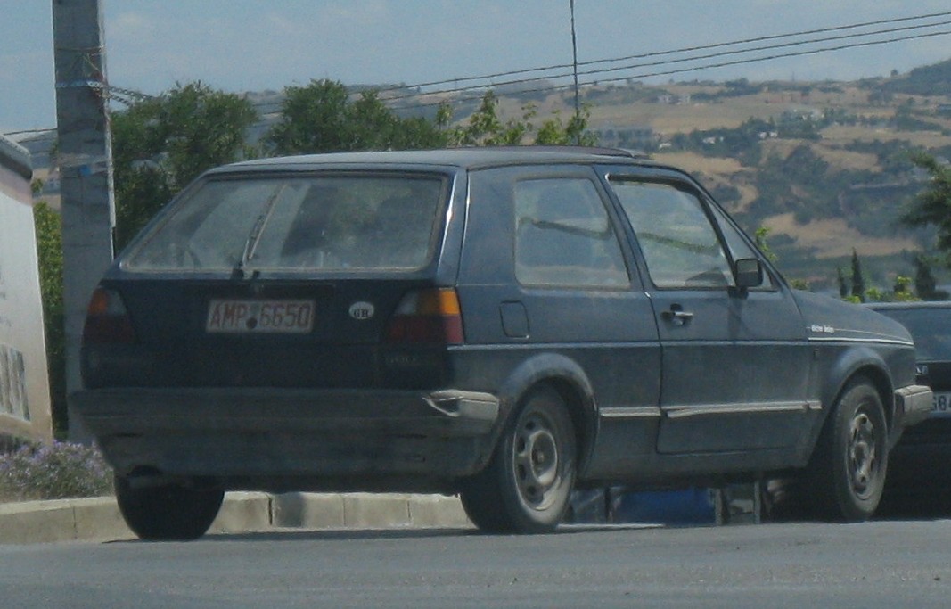 AMP-6650, Volkswagen Golf 2nd gen 3-door Hatch (19/1G), 1983–1992