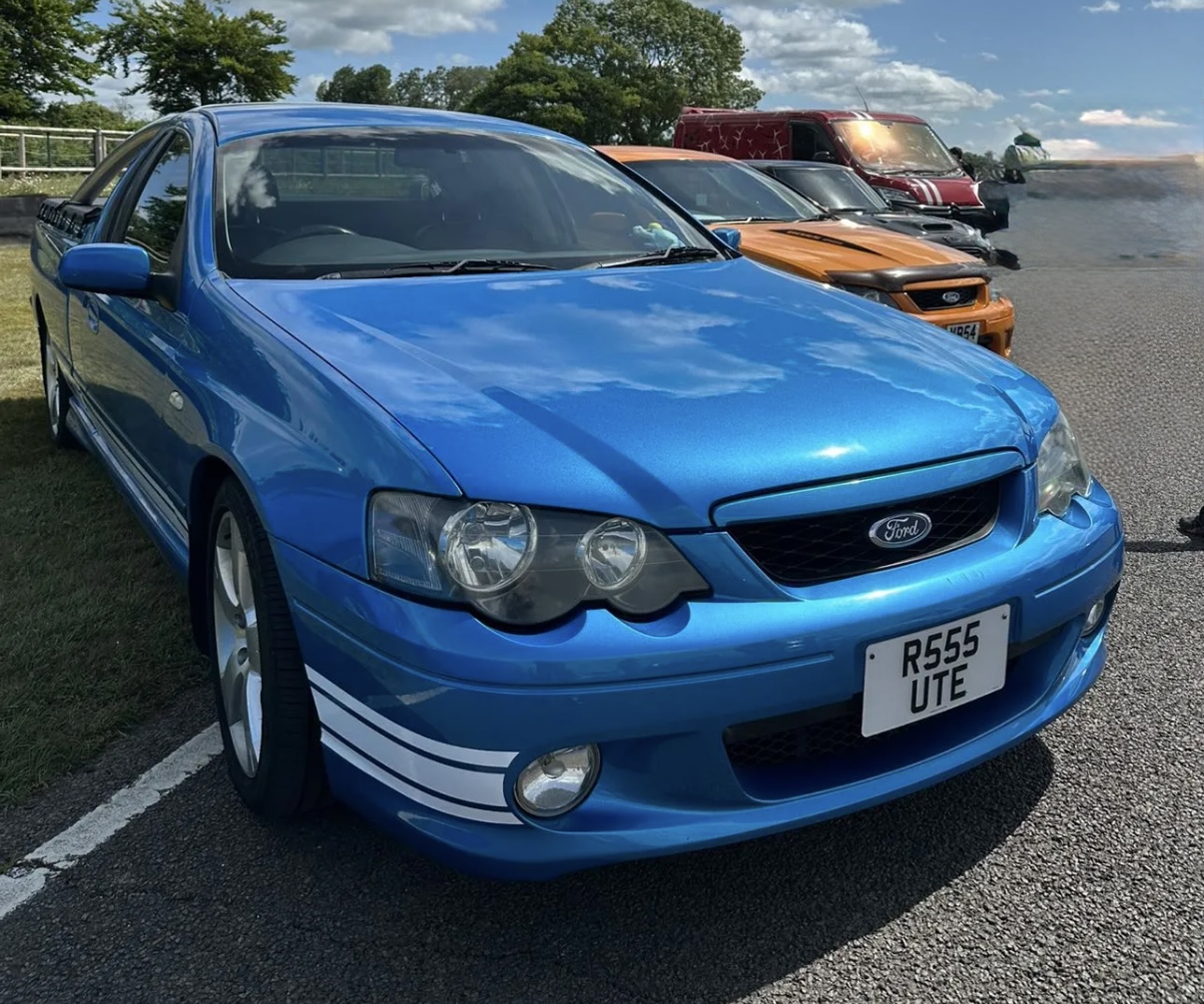 R555UTE, Ford Falcon 6th gen Sedan (EA169/BA/BF; AU-market), facelift, 2002–2008