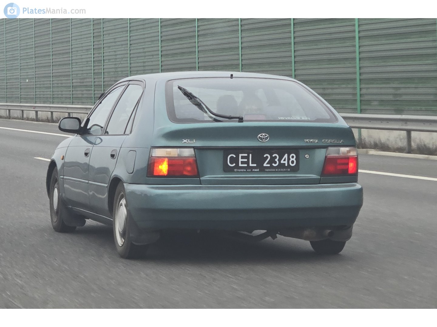 CEL 2348, Toyota Corolla 7th gen (FX) 5-door Hatch (E100), 1992–1999