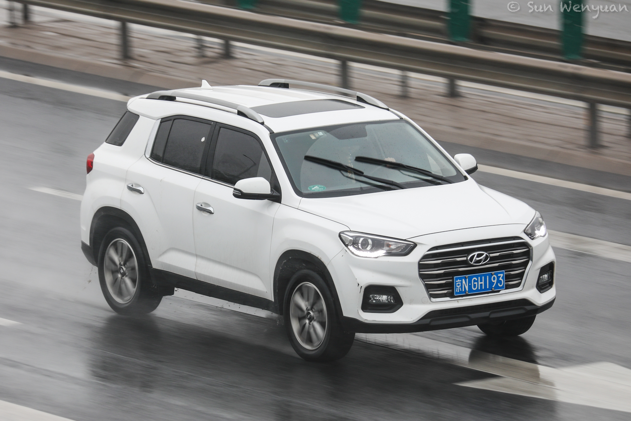 京N·GH193, Hyundai ix35 2nd gen (NU; CN-market), 2017–2020