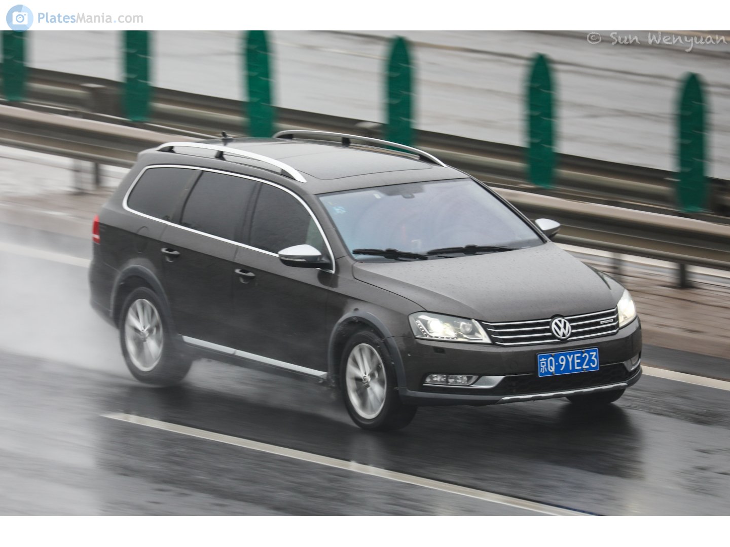 京Q·9YE23, Volkswagen Magotan 2nd gen Alltrack Wagon (B7; CN-market), 2012–2014