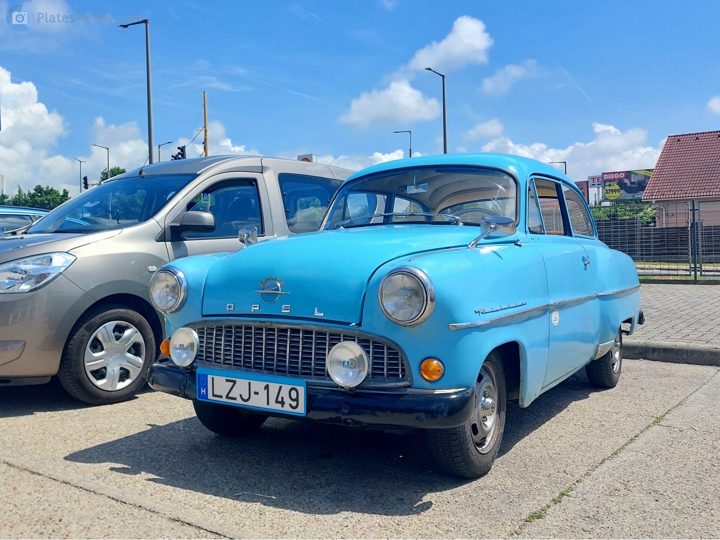 LZJ-149, Opel Olympia 3rd gen Rekord 2-door Sedan, 1953–1957