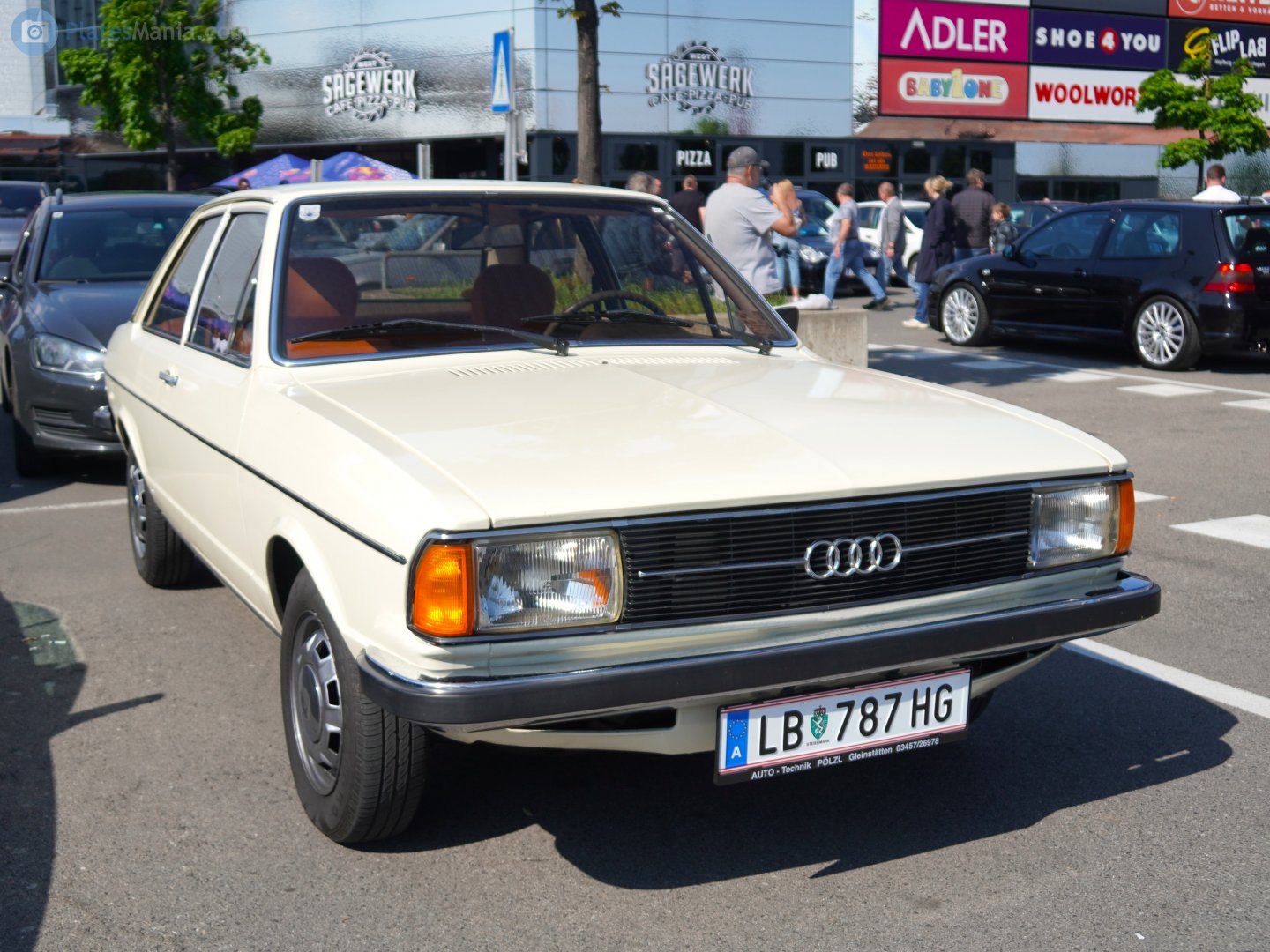 LB 787 HG, Audi 80 1st gen 2-door Sedan (B1/80/82), facelift, 1976–1978