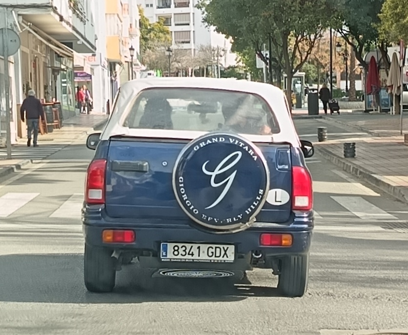 8341 GDX, Suzuki Grand Vitara 1st gen Canvas Top (FT/GT), 1998–2005