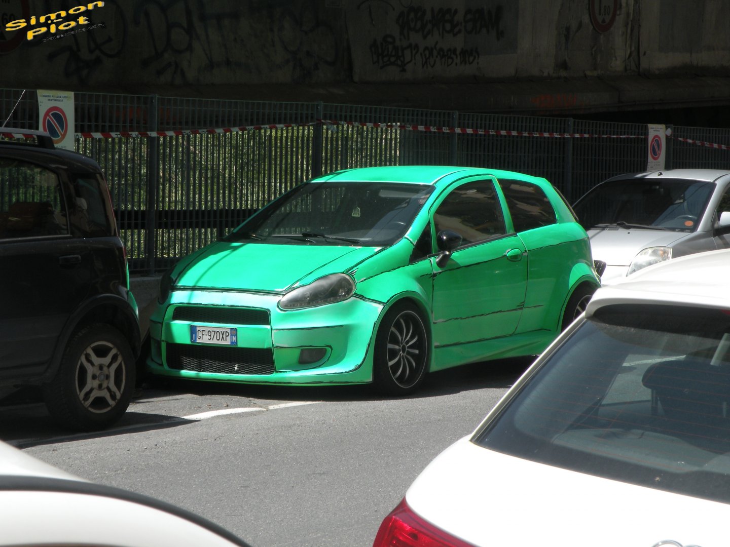 GF 970 XP, FIAT Punto 3rd gen Grande Punto 3-door Hatch (199), 2005–2012