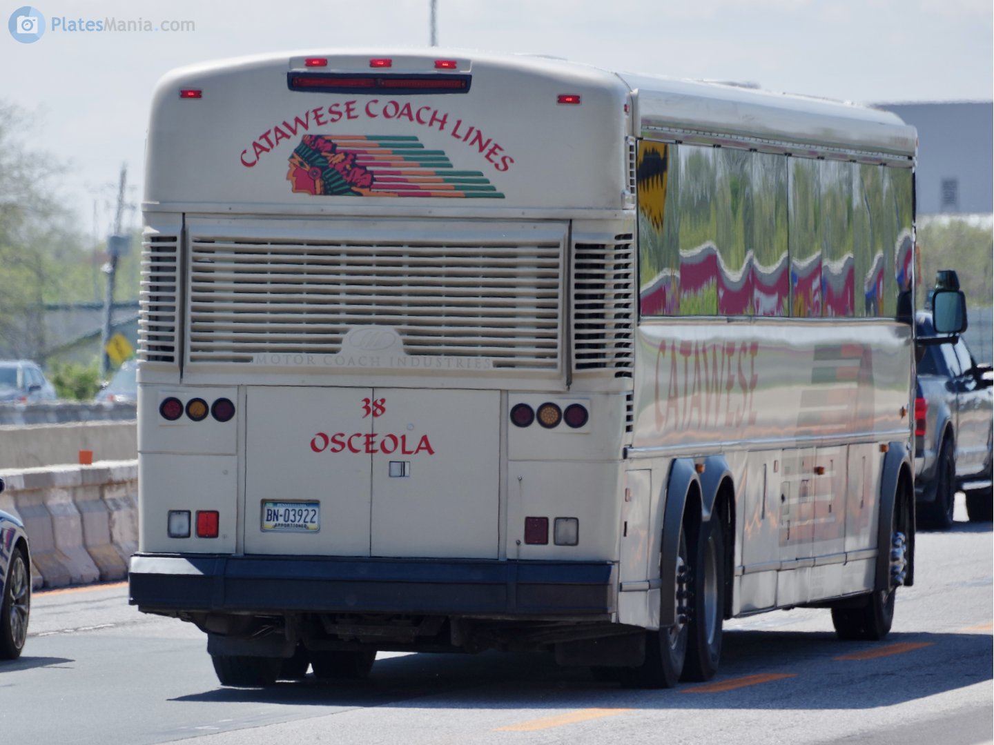 BN-03922, Motor Coach Industries D-Series 