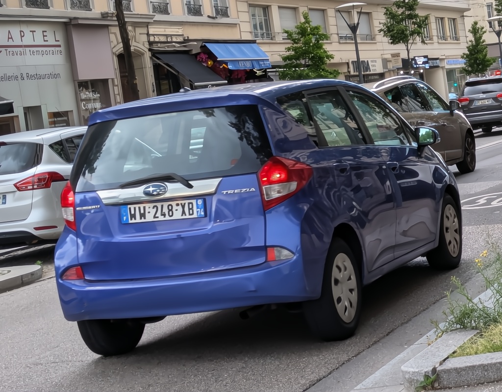 WW-248-XB, Subaru Trezia 1st gen (XP120), 2011–2013