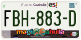 Coahuila, Cars (AAA-000-A)