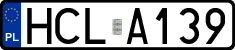 License plates of Poland, Authorities