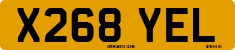 License plate of the United Kingdom, 1983 year system