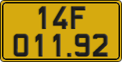 License plate of Vietnam, Commercial vehicles