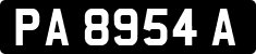 License plate of Singapore, Buses