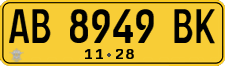 License plate of Indonesia, Commercial vehicles