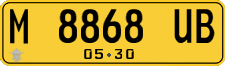 License plate of Indonesia, Commercial vehicles