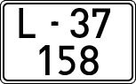 License plates of Spain, 1900 year series