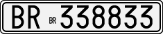 License plate of Italy, Cars (1927 year series)