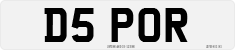 License plate of the United Kingdom, 1983 year system