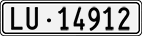 License plate of Switzerland, Cars