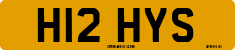 License plate of the United Kingdom, 1983 year system