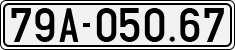 License plate of Vietnam, Cars
