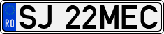 License plate of Romania, Regular plates