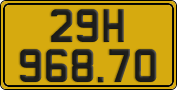 License plate of Vietnam, Commercial vehicles