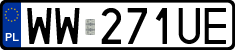 License plates of Poland, Regular car plates